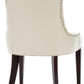 Safavieh Amanda Tufted Chair W/ Nickel Nail Heads | Dining Chairs | Modishstore - 10