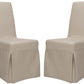 Safavieh Adrianna Slipcover Chair - Set Of 2 | Dining Chairs | Modishstore - 2
