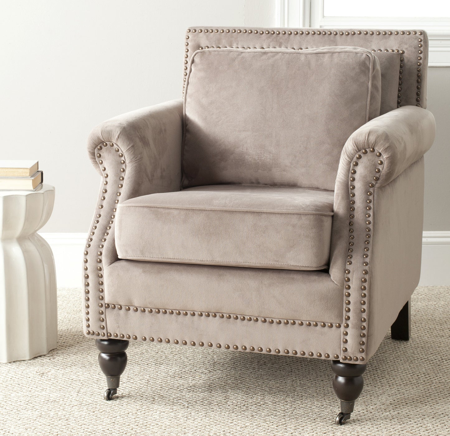 Safavieh Karsen Club Chair | Accent Chairs | Modishstore - 18