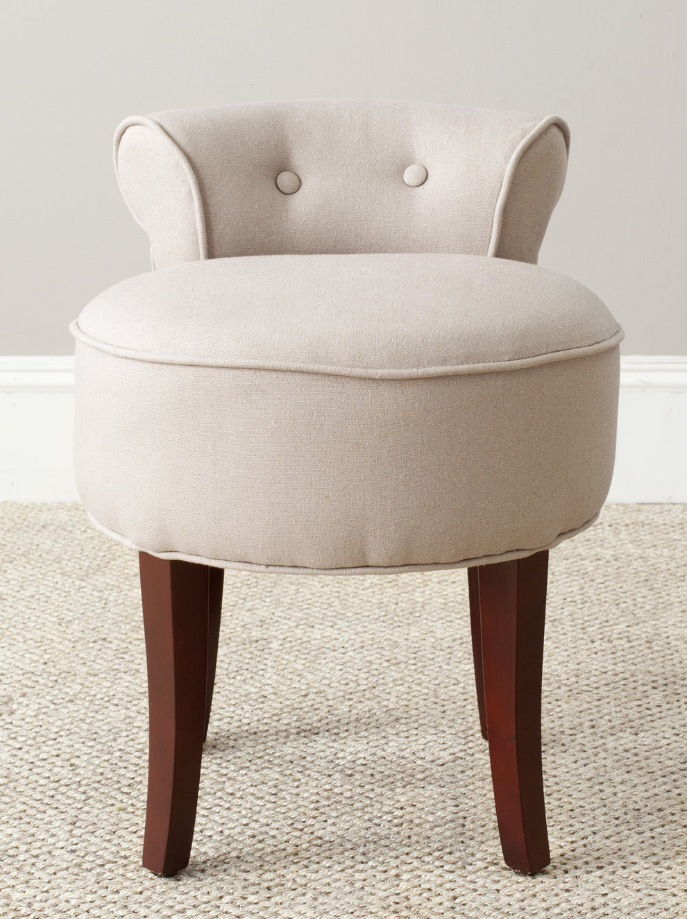 Safavieh Georgia Vanity Stool | Stools | Modishstore - 1