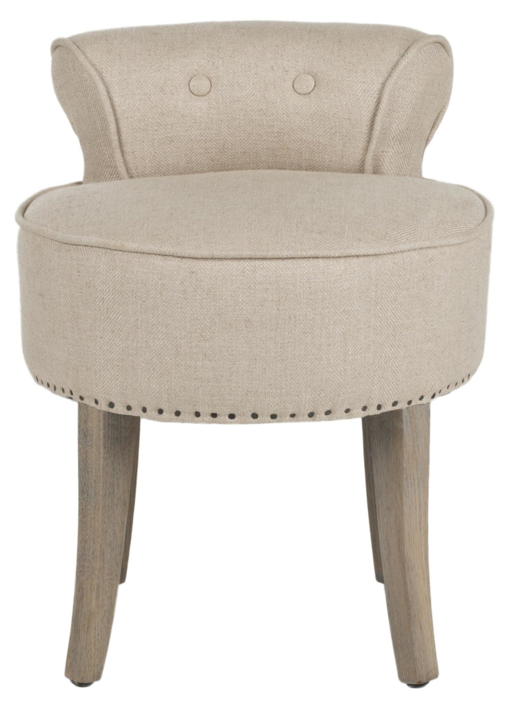 Safavieh Georgia Vanity Stool | Stools | Modishstore - 7