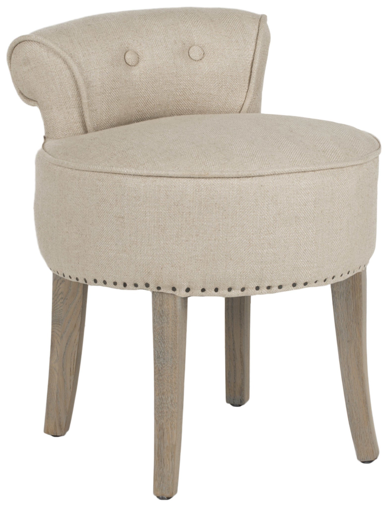 Safavieh Georgia Vanity Stool | Stools | Modishstore - 43