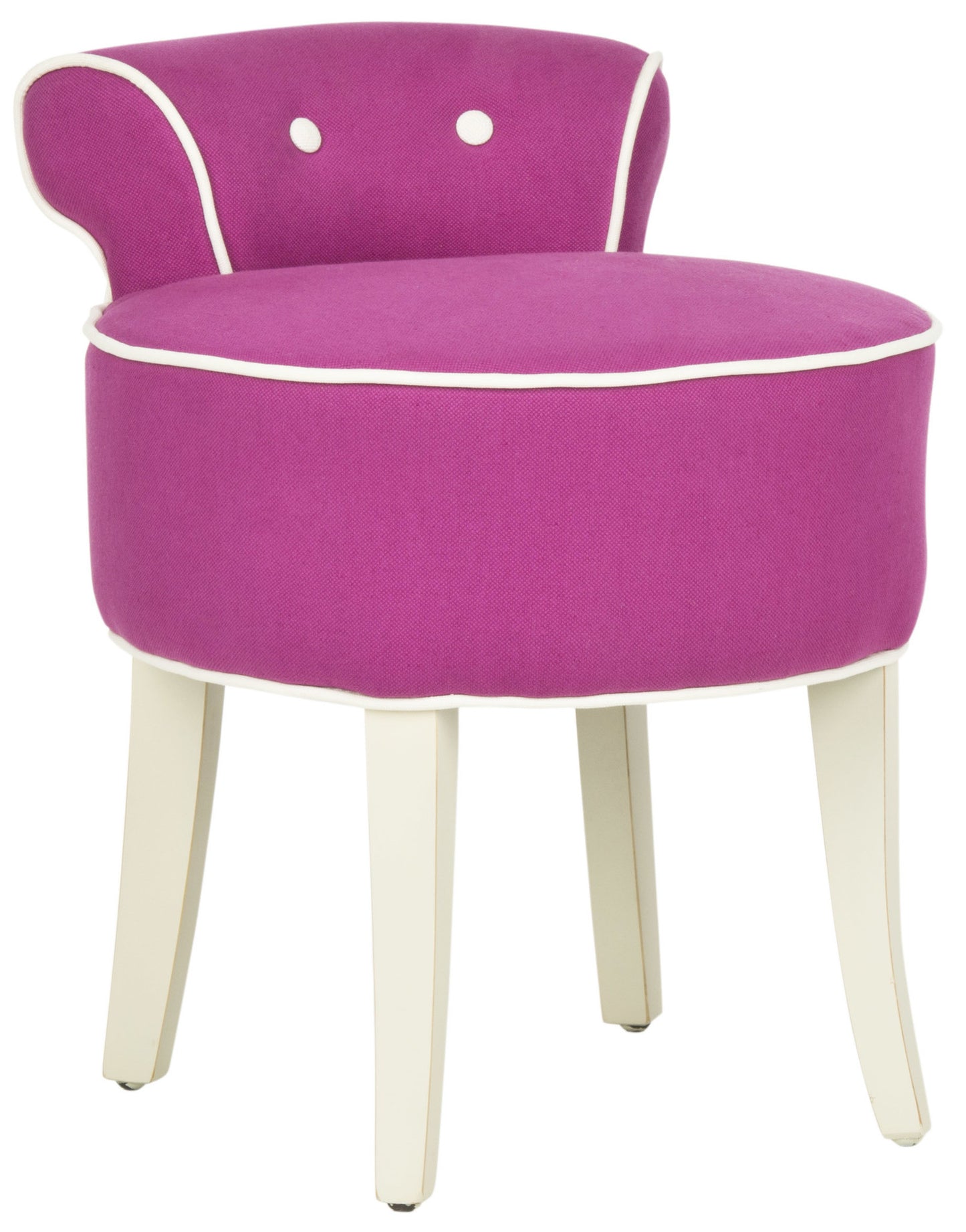 Safavieh Georgia Vanity Stool | Stools | Modishstore - 55