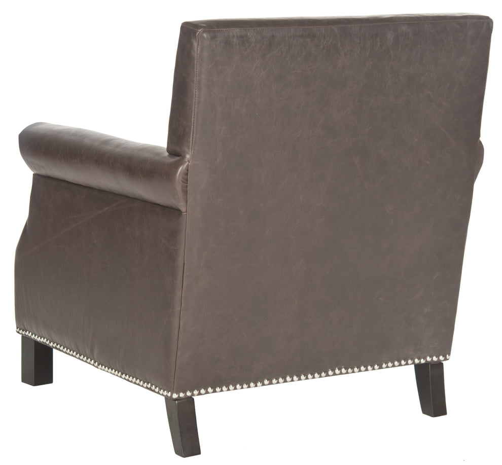 Safavieh Easton Club Chair - Silver Nail Heads | Accent Chairs | Modishstore - 6