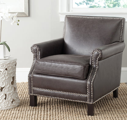 Safavieh Easton Club Chair - Silver Nail Heads | Accent Chairs | Modishstore - 1