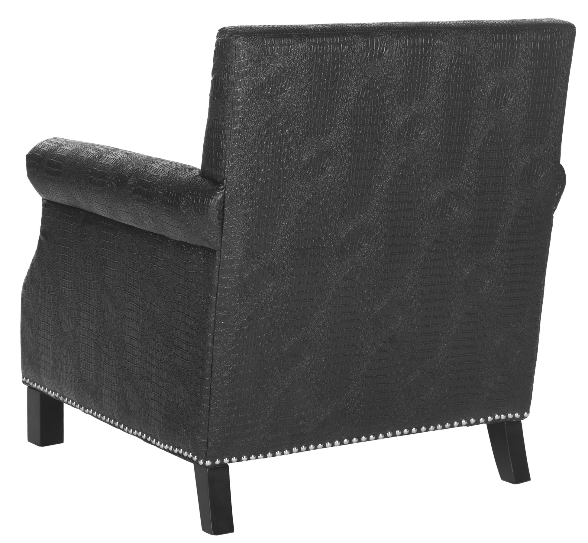 Safavieh Easton Club Chair - Silver Nail Heads | Accent Chairs | Modishstore - 11