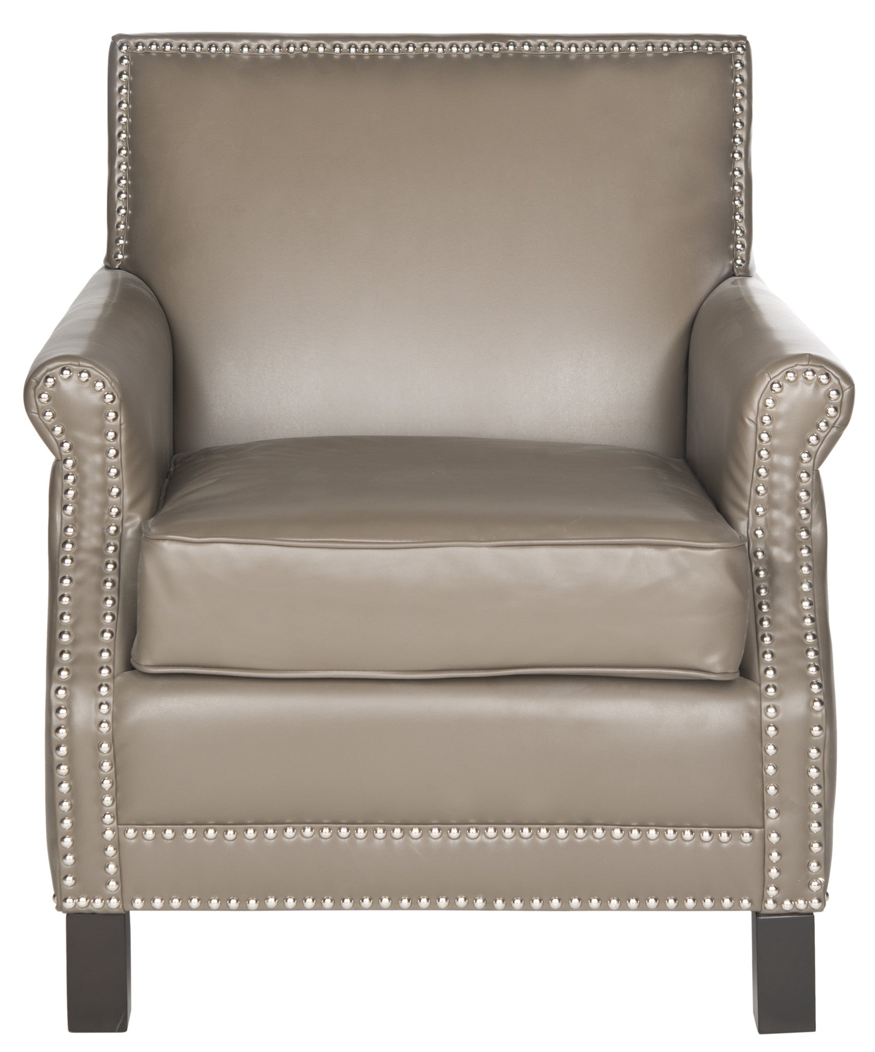 Safavieh Easton Club Chair - Silver Nail Heads | Accent Chairs | Modishstore - 14