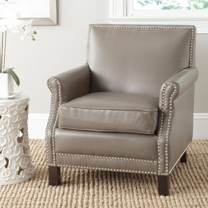 Safavieh Easton Club Chair - Silver Nail Heads | Accent Chairs | Modishstore - 3