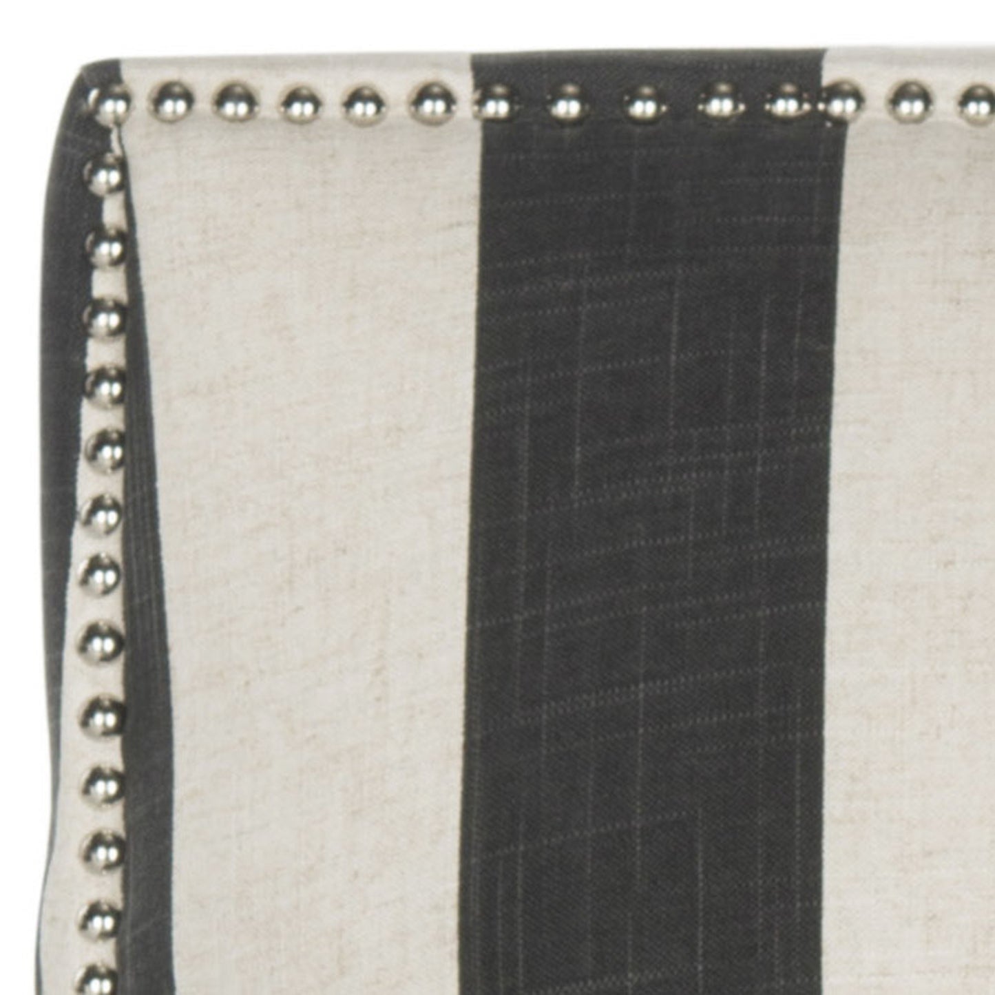 Safavieh Easton Club Chair With Awning Stripes - Silver Nail Heads | Accent Chairs | Modishstore - 8