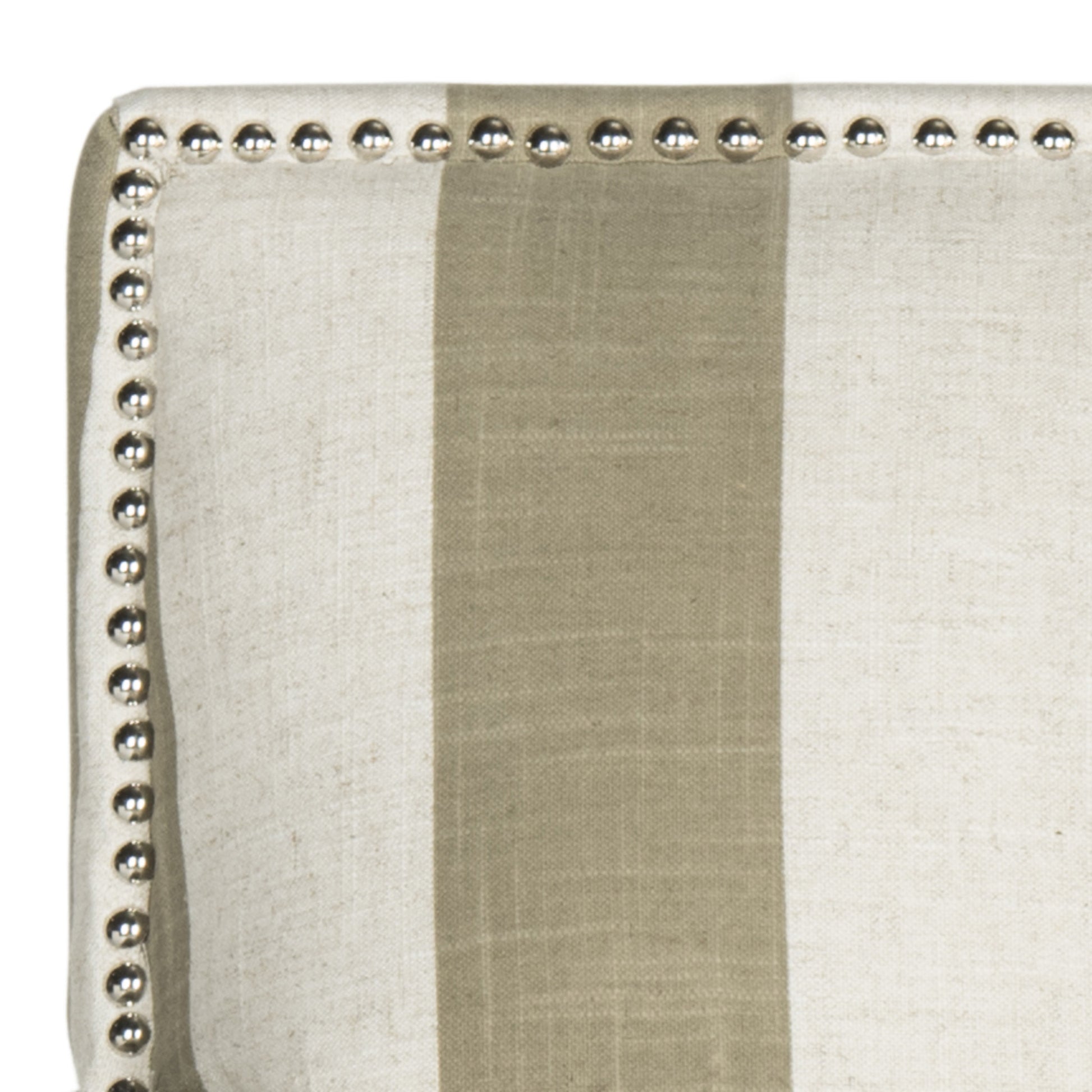 Safavieh Easton Club Chair With Awning Stripes - Silver Nail Heads | Accent Chairs | Modishstore - 14