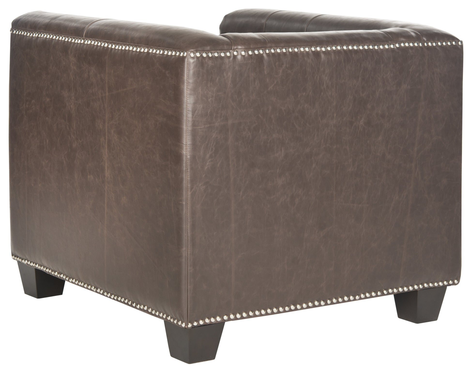Safavieh Bentley Club Chair - Silver Nail Heads | Accent Chairs | Modishstore - 4
