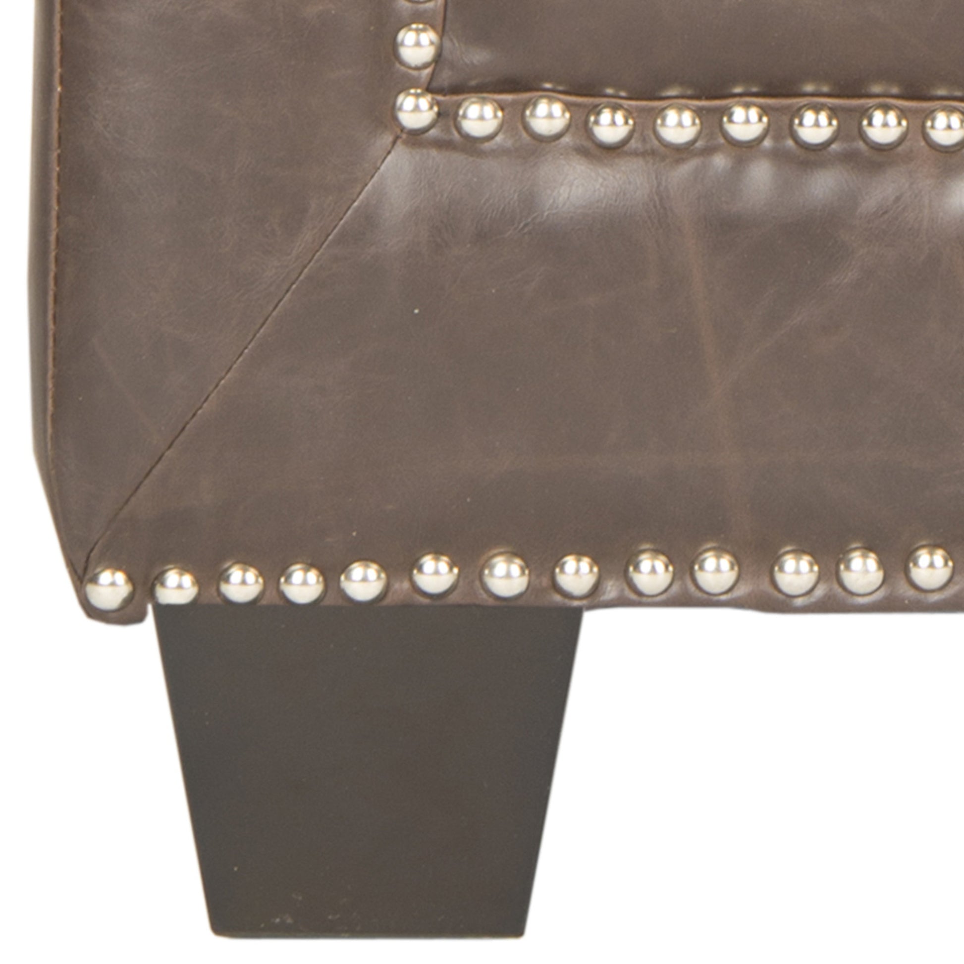 Safavieh Bentley Club Chair - Silver Nail Heads | Accent Chairs | Modishstore - 3