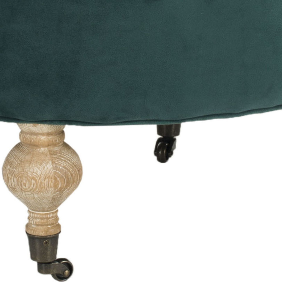 Safavieh Clara Tufted Round Ottoman | Ottomans | Modishstore - 13