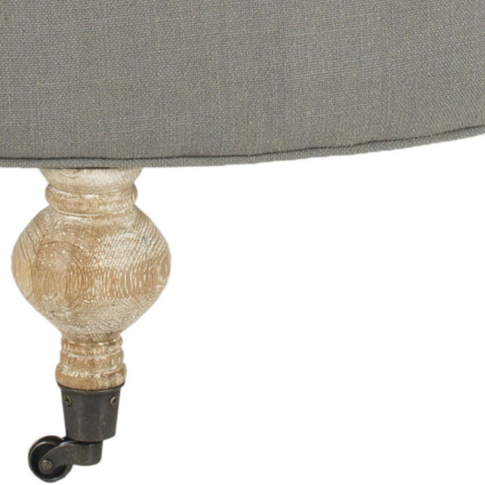 Safavieh Clara Tufted Round Ottoman | Ottomans | Modishstore - 15