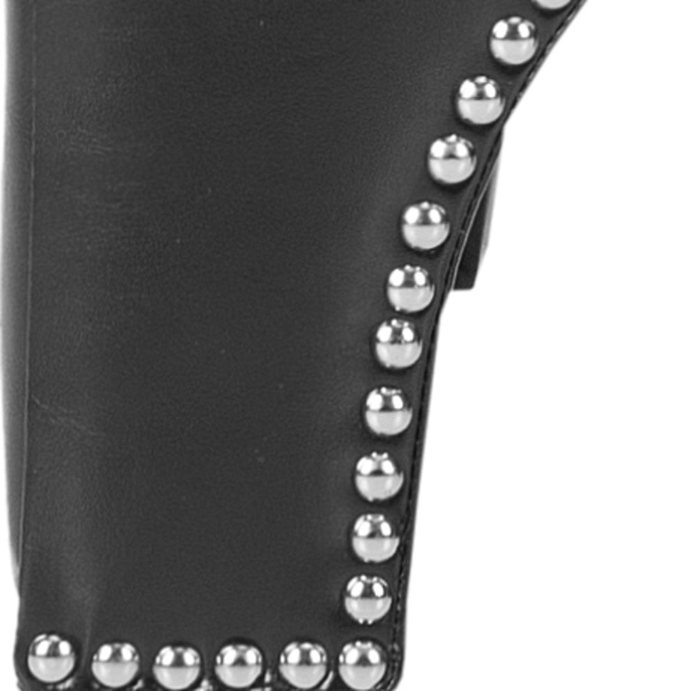 Safavieh Grant Ottoman - Silver Nail Heads | Ottomans | Modishstore - 11