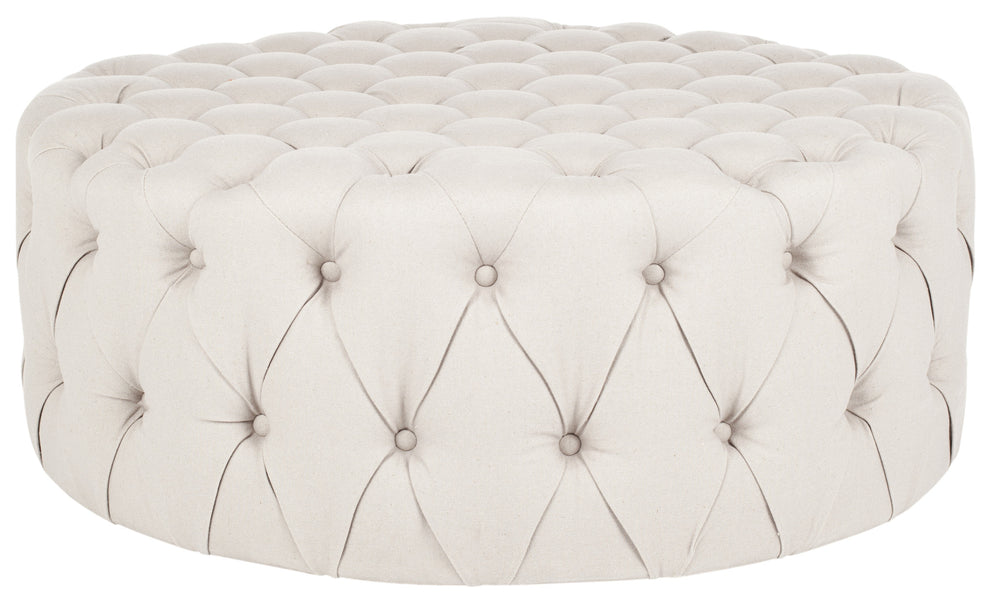 Safavieh Charlene Tufted Ottoman | Ottomans | Modishstore - 2