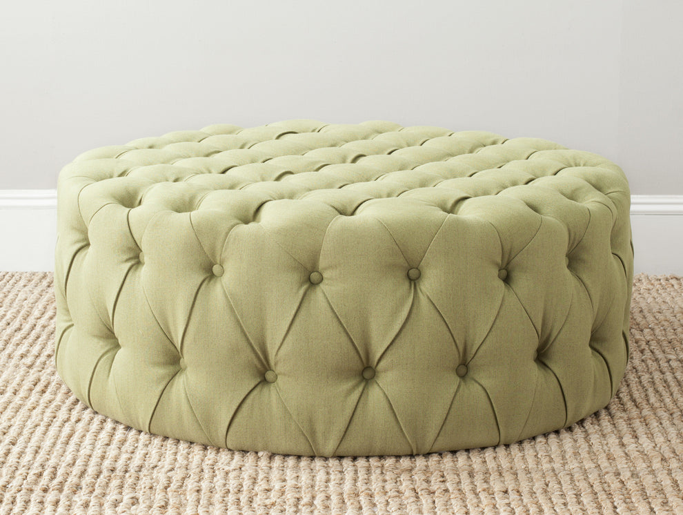 Safavieh Charlene Tufted Ottoman | Ottomans | Modishstore - 13