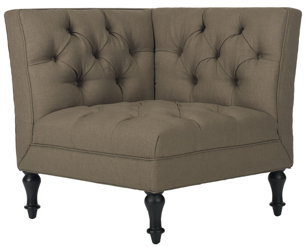 Safavieh Jack Tufted Corner Chair | Accent Chairs | Modishstore - 7
