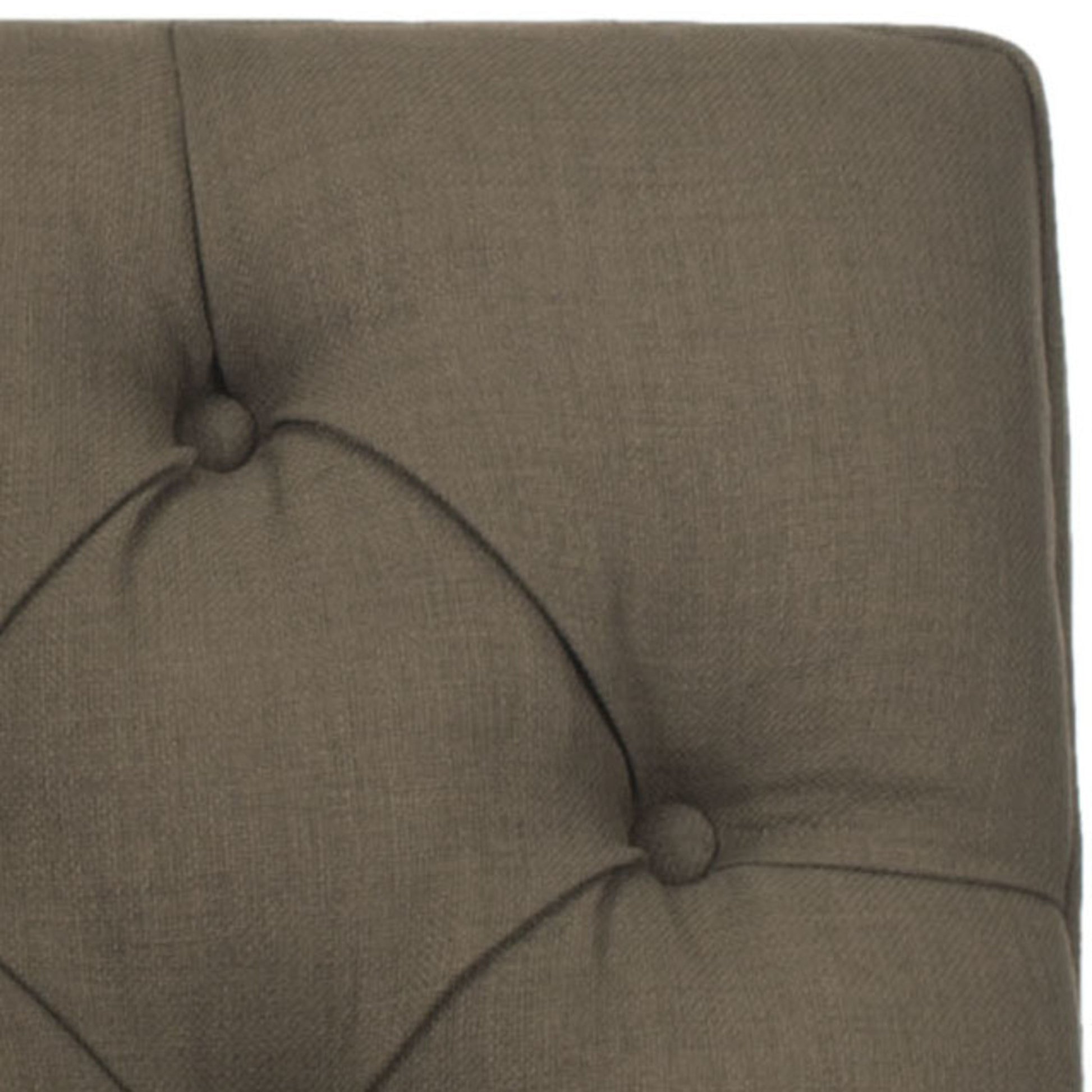 Safavieh Jack Tufted Corner Chair | Accent Chairs | Modishstore - 8