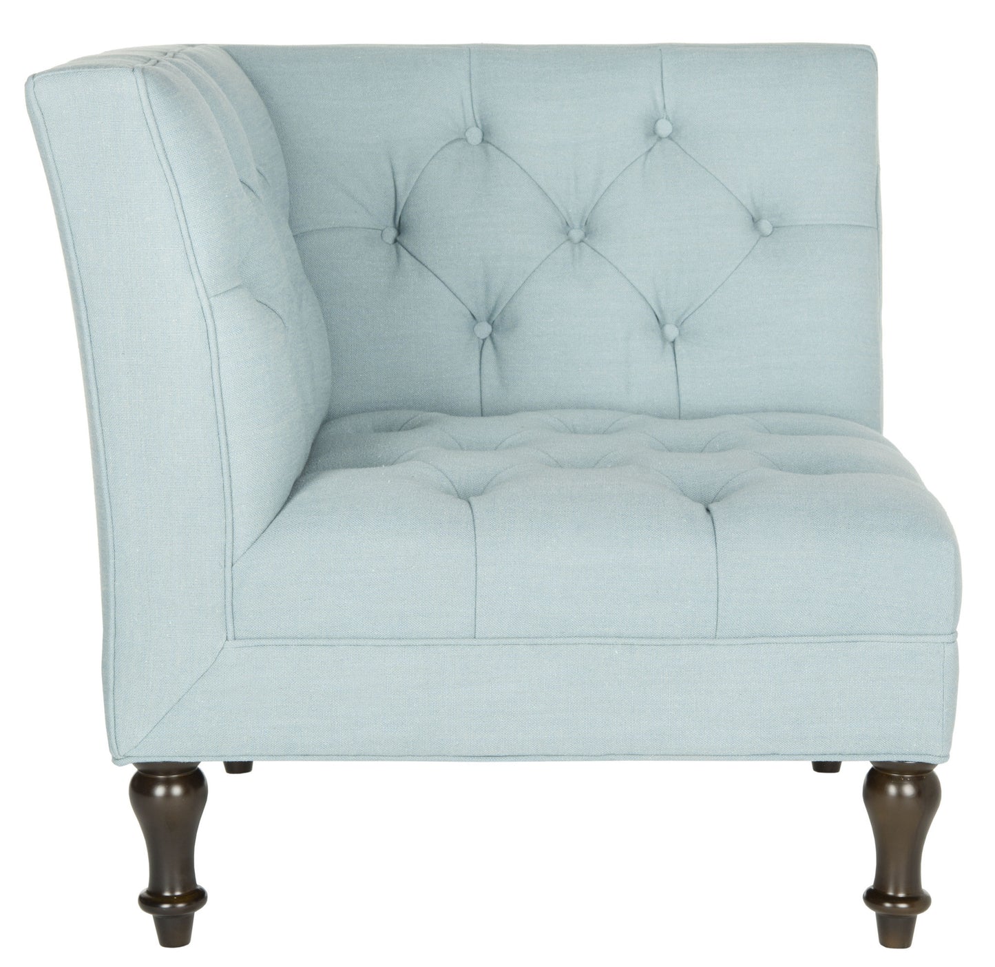 Safavieh Jack Tufted Corner Chair | Accent Chairs | Modishstore - 9