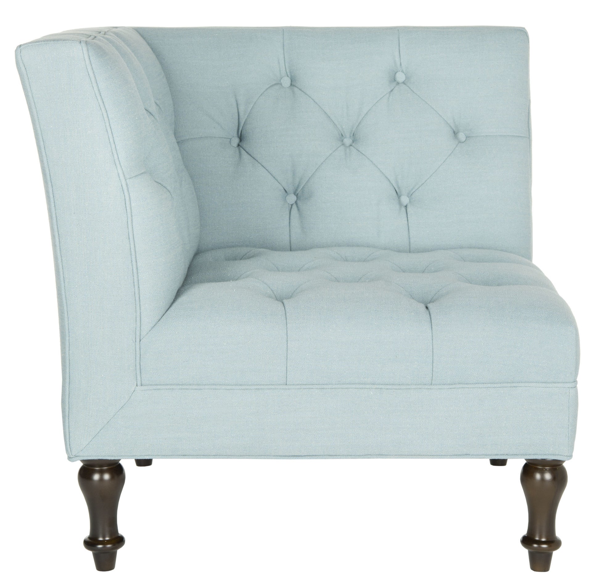 Safavieh Jack Tufted Corner Chair | Accent Chairs | Modishstore - 9