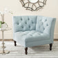 Safavieh Jack Tufted Corner Chair | Accent Chairs | Modishstore - 2