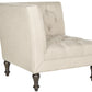 Safavieh Jack Tufted Corner Chair | Accent Chairs | Modishstore - 17