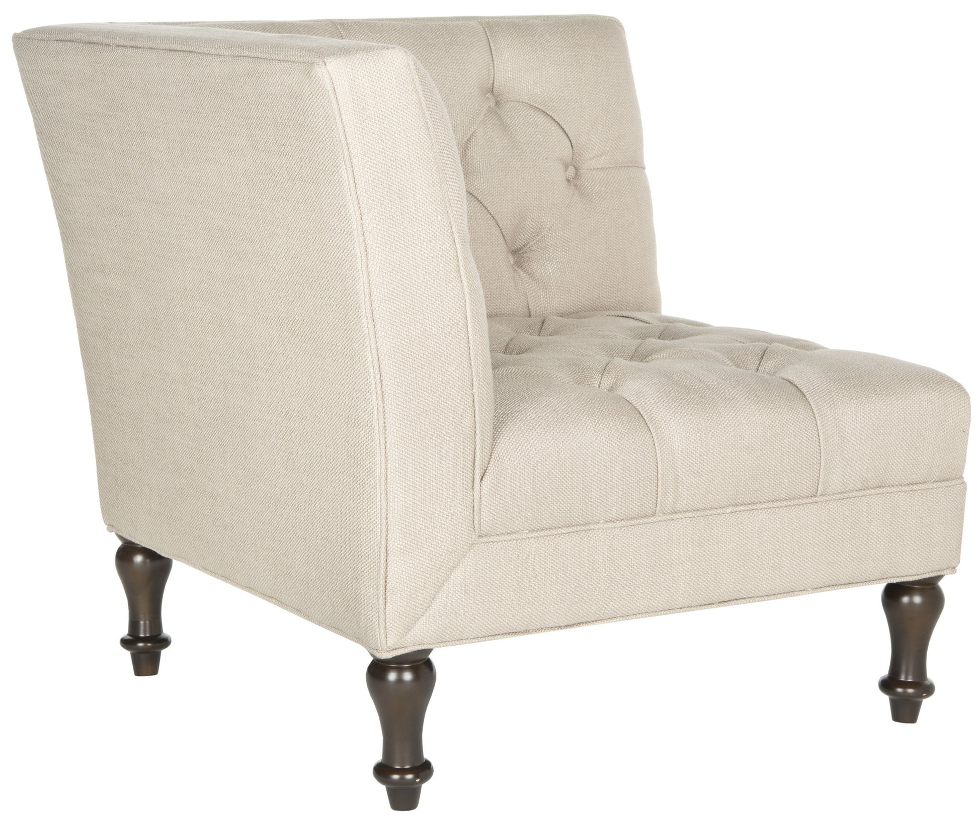 Safavieh Jack Tufted Corner Chair | Accent Chairs | Modishstore - 17