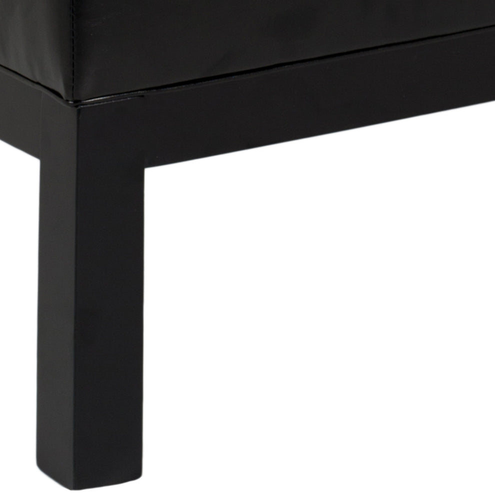 Safavieh Terrence Cocktail Ottoman - Silver Nail Heads | Ottomans | Modishstore - 5