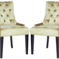 Safavieh Abby Tufted Side Chairs Silver Nail Heads - Set Of 2 | Dining Chairs | Modishstore - 7