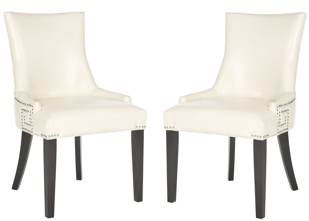 Safavieh Gretchen Side Chair Silver Nail Heads - Set Of 2 | Dining Chairs | Modishstore - 5