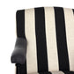 Safavieh Devona Awning Stripe Arm Chair - Silver Nail Heads | Armchairs |  Modishstore  - 6