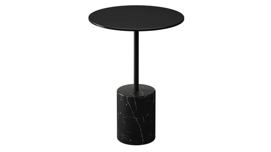 Poke Side Table Black By Modholic | Side Tables | Modishstore