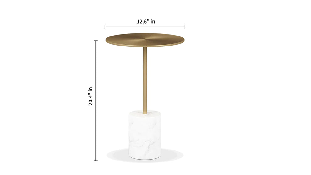 Poke Side Table Black By Modholic | Side Tables | Modishstore - 7