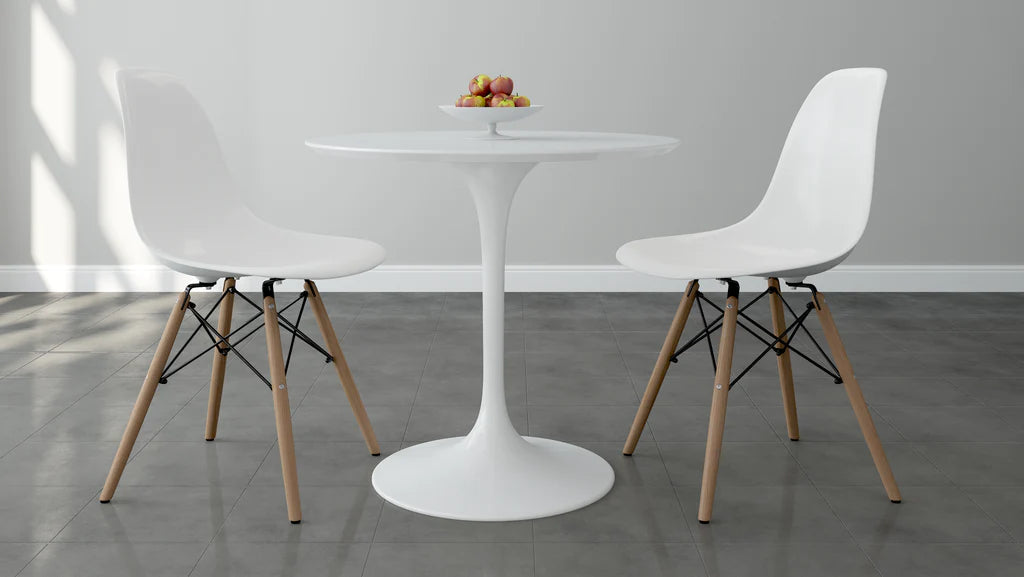Tulip Table Set - 32" By Modholic | Dining Sets | Modishstore - 4