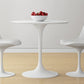 Tulip 32" Fiberglass Dining Table & Chairs Set  By Modholic | Dining Sets | Modishstore - 2