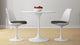Tulip 36" Fiberglass Dining Table & Chairs 3Pc Set By Modholic | Dining Sets | Modishstore - 4