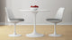 Tulip 36" Fiberglass Dining Table & Chairs 3Pc Set By Modholic | Dining Sets | Modishstore - 2