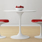 Tulip 36" Fiberglass Dining Table & Chairs 3Pc Set By Modholic | Dining Sets | Modishstore