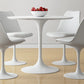 Tulip 36" Fiberglass Dining Table & Chairs 5Pc Set By Modholic | Dining Sets | Modishstore - 3
