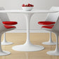 Tulip 48" Fiberglass Dining Table & Chairs 5Pc Set By Modholic | Dining Sets | Modishstore