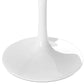 Tulip Fiberglass White Dining Table - 32" Round By Modholic | Dining Tables | Modishstore - 6