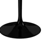 Tulip Marble Dining Table - 54" Round, Black Base By Modholic | Dining Tables | Modishstore - 3