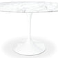 Tulip Marble Dining Table - 60" Round By Modholic | Dining Tables | Modishstore