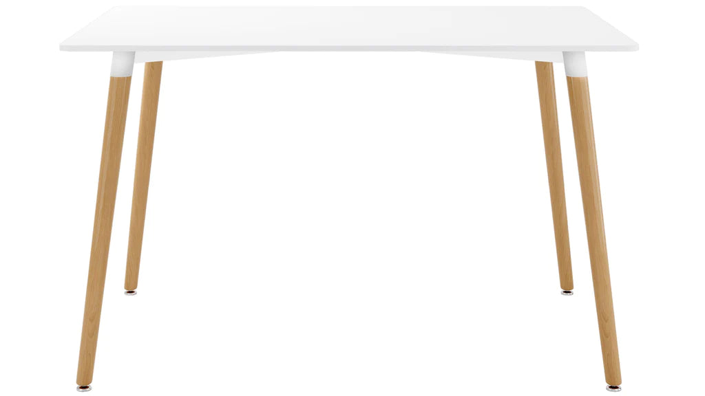 Vincent Dining Table White By Modholic | Dining Tables | Modishstore - 2
