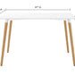 Vincent Dining Table White By Modholic | Dining Tables | Modishstore - 5