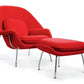 Haven Lounge Chair & Ottoman, Black By Modholic | Lounge Chairs | Modishstore - 16