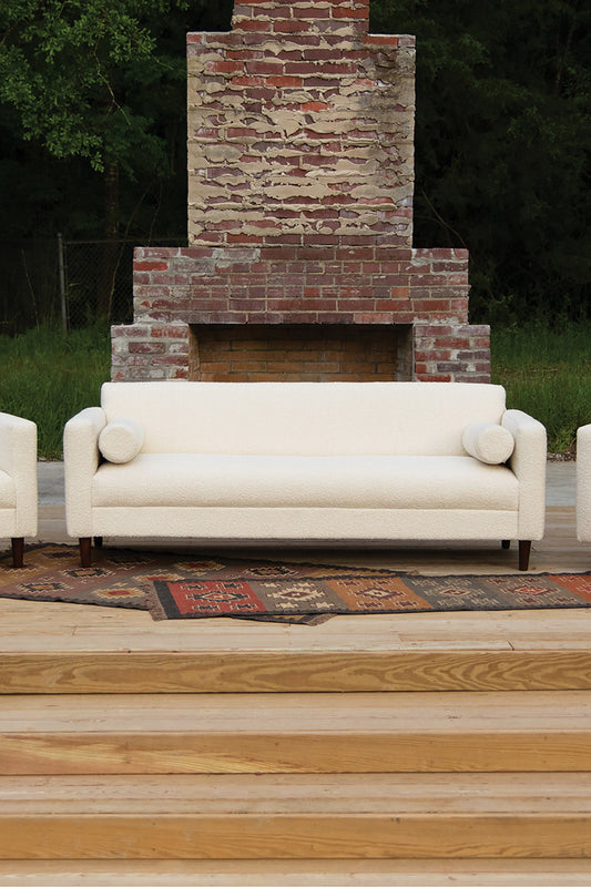 Boucle Sofa By Kalalou | Outdoor Sofas, Loveseats & Sectionals | Modishstore | MD1014