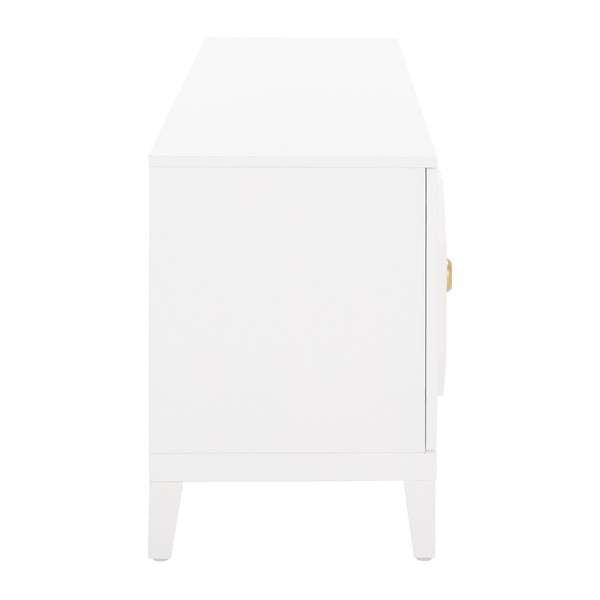 Safavieh Riya 2 Door 1 Shelf Media Stand - White | TV Stands | Modishstore - 2