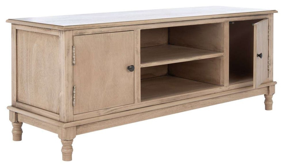Safavieh Ozark 2 Door 1 Shelf Media Stand - Sand | TV Stands | Modishstore - 3